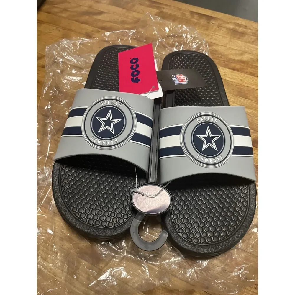 NEW Dallas Cowboys men's slippers size 11-12